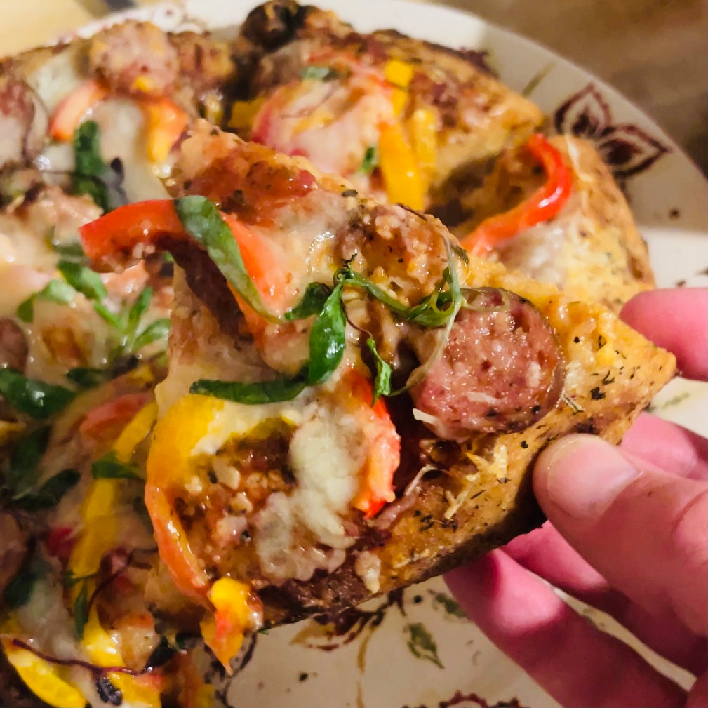 Easy Pizza with 100% Local Ingredients