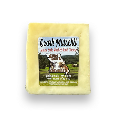 Ozark Mutschli Alpine Style Washed Rind Cheese