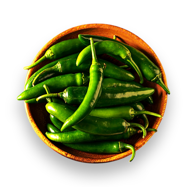 Serrano Peppers, 8oz - 1