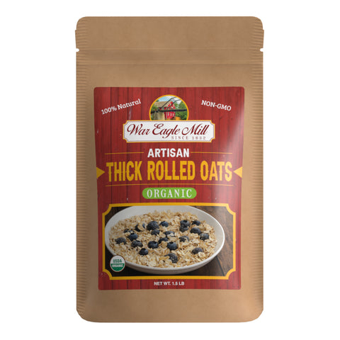 Organic Thick Rolled Oats, 1.5lb