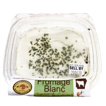 Fromage Blanc, Garlic-Chive, 5oz