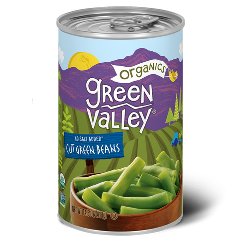Organic Cut Green Beans, 14.5oz