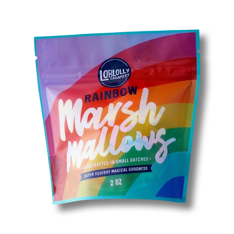 Rainbow Vanilla Marshmallows, Mini Pouch
