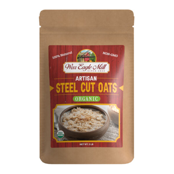 Organic Steel Cut Oats, 2lb - 1