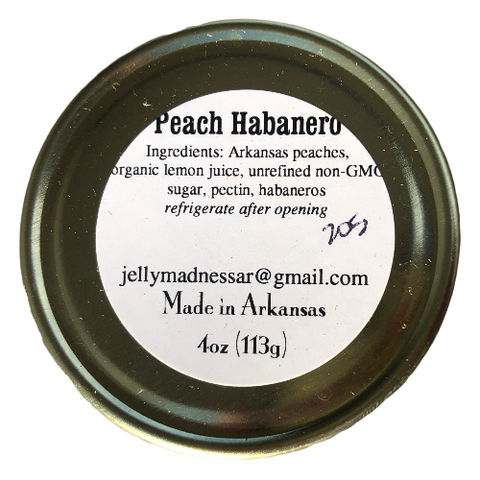 Peach Habanero Jelly, 4oz - 0