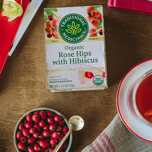 Organic Rose Hips with Hibiscus Tea - 3