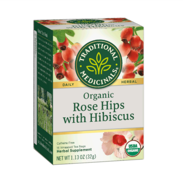 Organic Rose Hips with Hibiscus Tea - 1