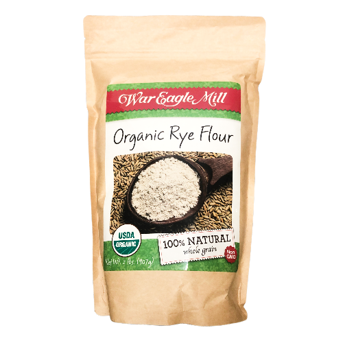 Organic Rye Flour, 2lbs - 1