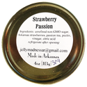 Strawberry Passion Jelly, 4oz - 2