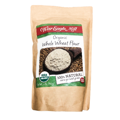 Organic Whole Wheat Flour, 2lbs - 1
